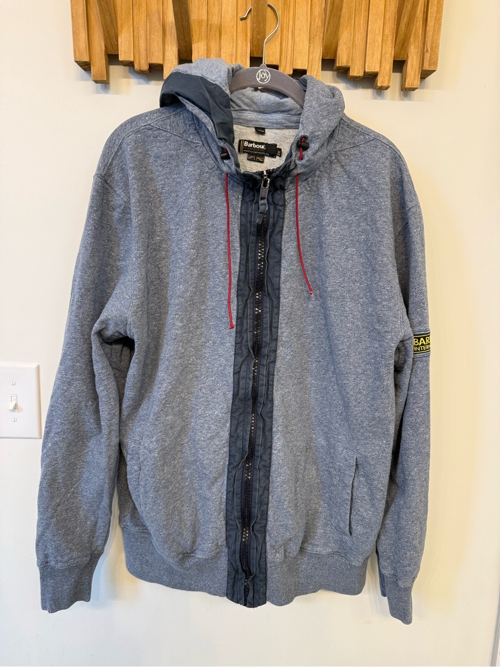{men’s} Barbour International Zip Hoodie